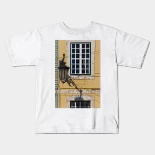 Balconies, Doors And Windows Of Lisbon - 9 © Kids T-Shirt